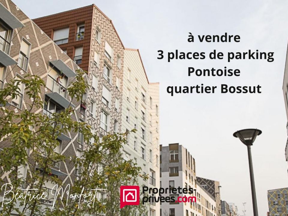 Parkeringsplads i Pontoise, Val-d'Oise - foto 1