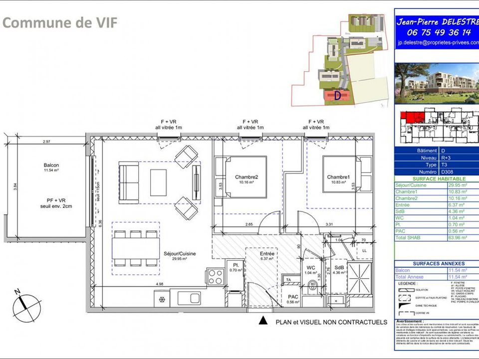 Lejlighed i Vif, Isere - foto 2