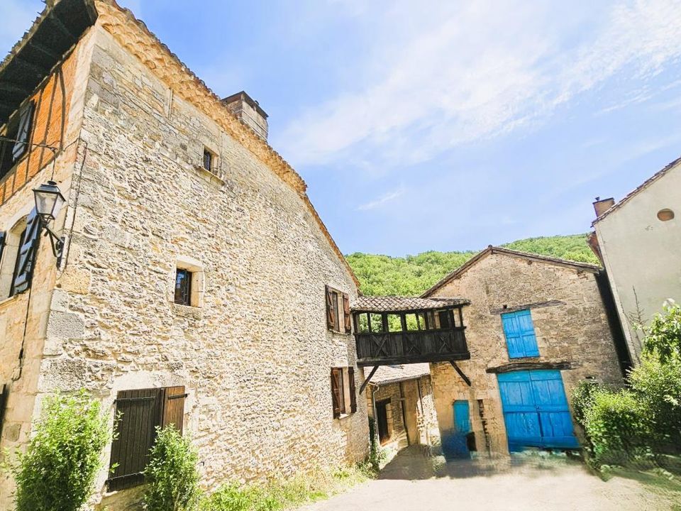 Landsbyhus i Bruniquel, Tarn-et-Garonne - bilde 2