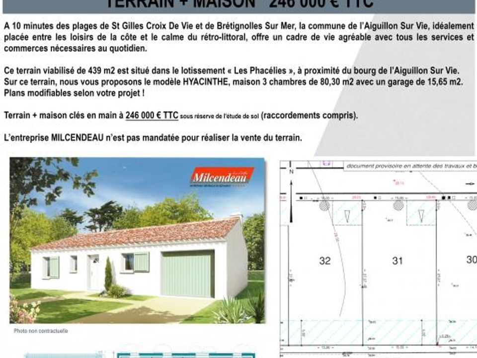 Villa i L'Aiguillon-sur-Vie, Vendee - foto 1