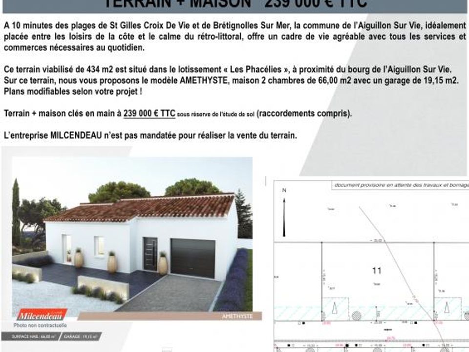 Villa i L'Aiguillon-sur-Vie, Vendee - foto 1