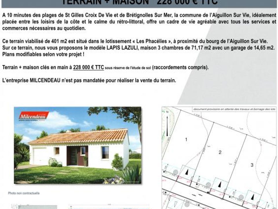 Villa i L'Aiguillon-sur-Vie, Vendee - foto 1