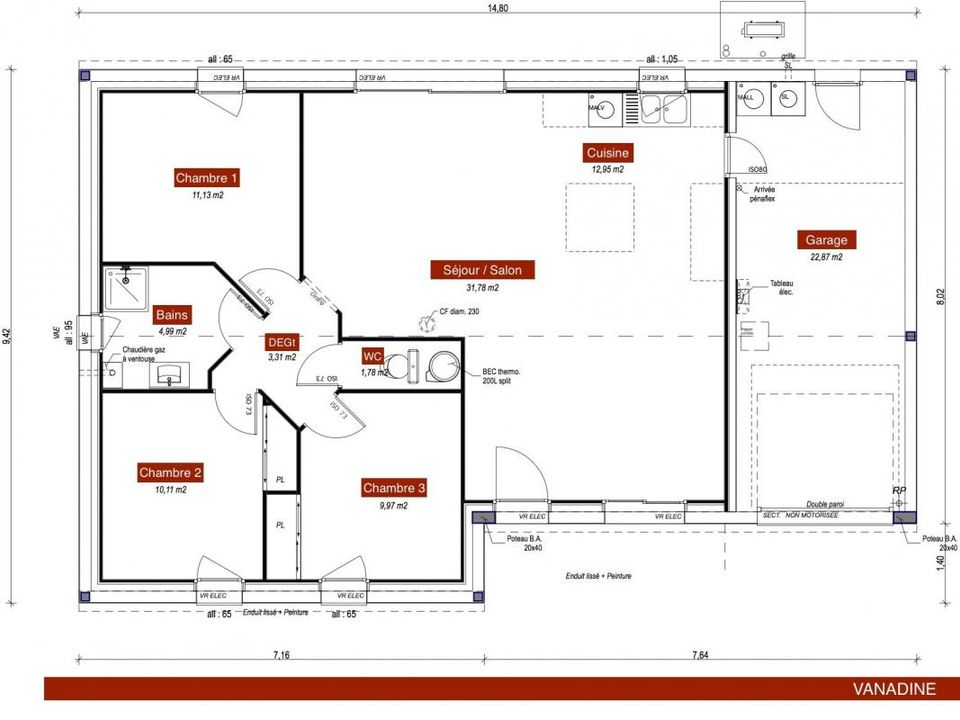 Villa i Commequiers, Vendee - bilde 2