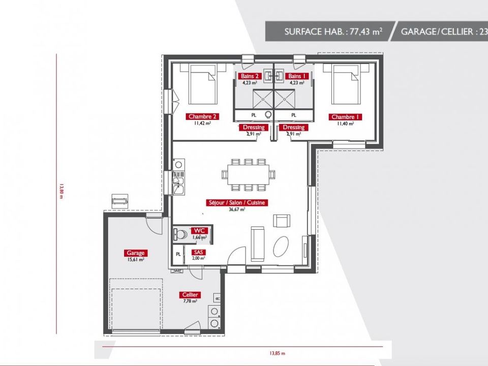 Villa i Commequiers, Vendee - bilde 2