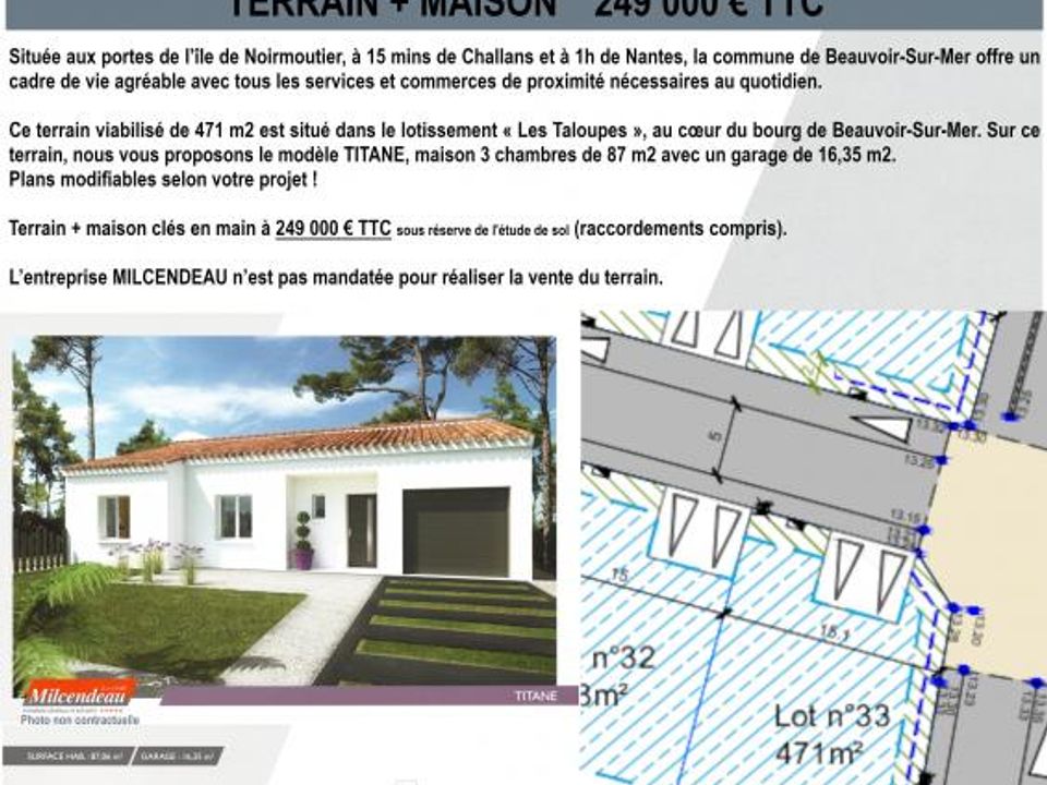 Villa i Beauvoir-sur-Mer, Vendee - foto 1