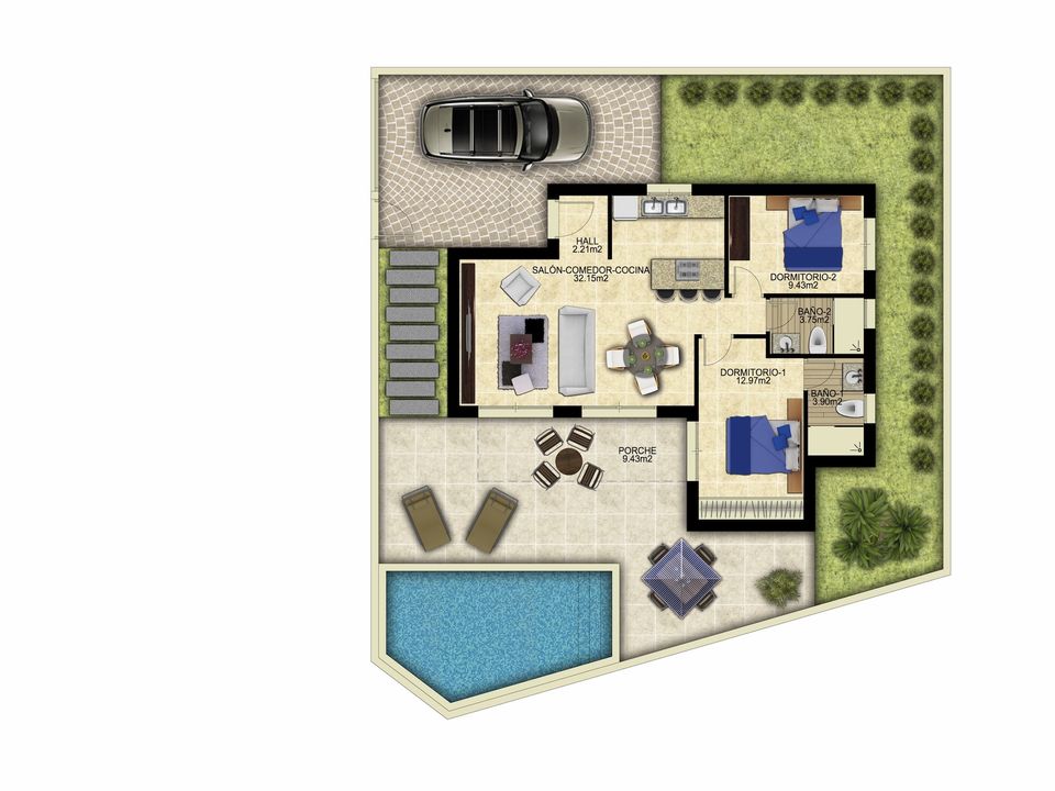 Villa i Benijofar, Alicante - foto 3