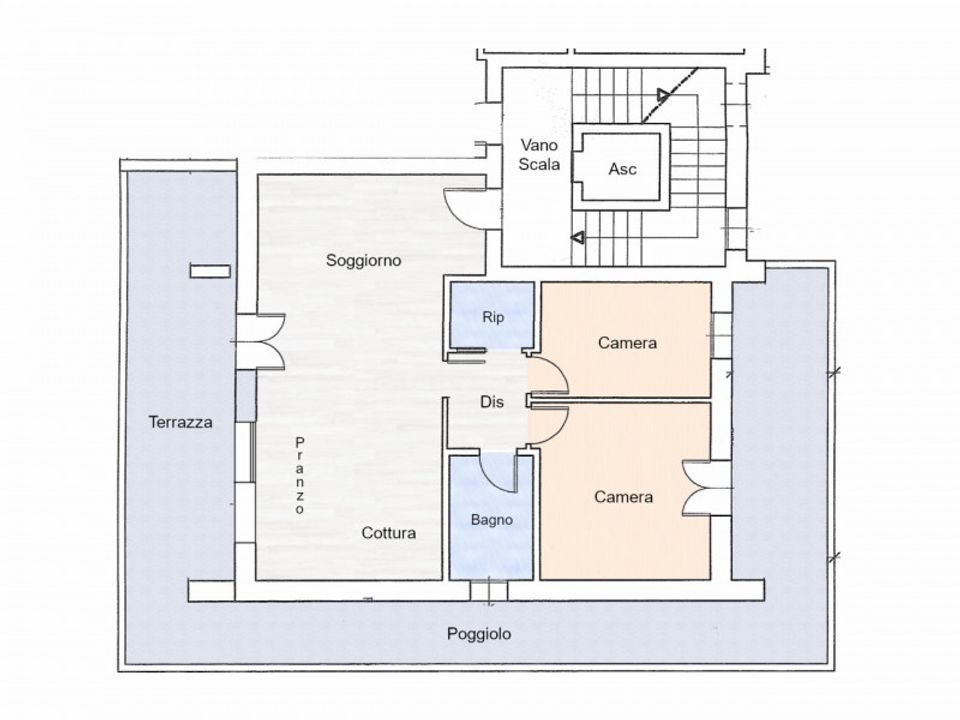 Penthouse i Albignasego, Padua - foto 2