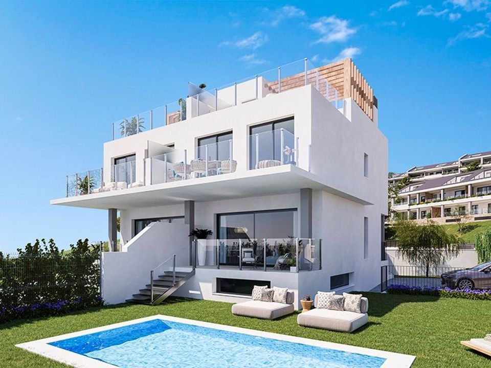 Villa i Benalmadena, Malaga - foto 1