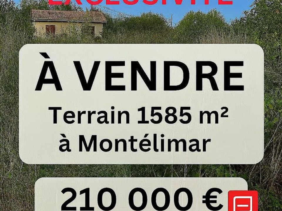 Helårsgrund i Montelimar, Drome - foto 1