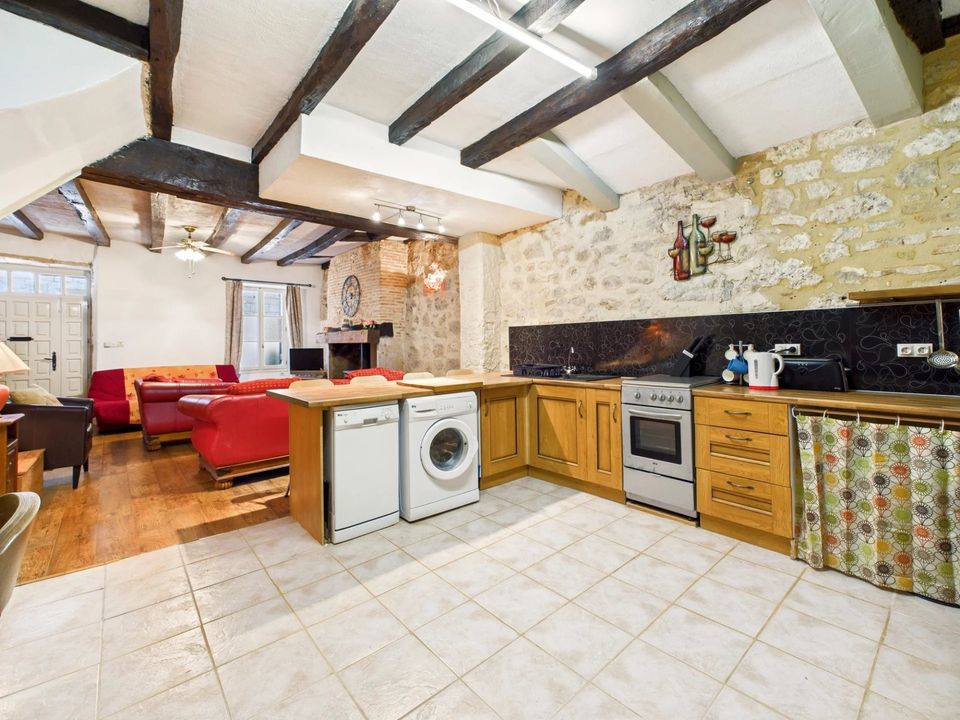 Landsbyhus i Tournon-d'Agenais, Lot-et-Garonne - bilde 4