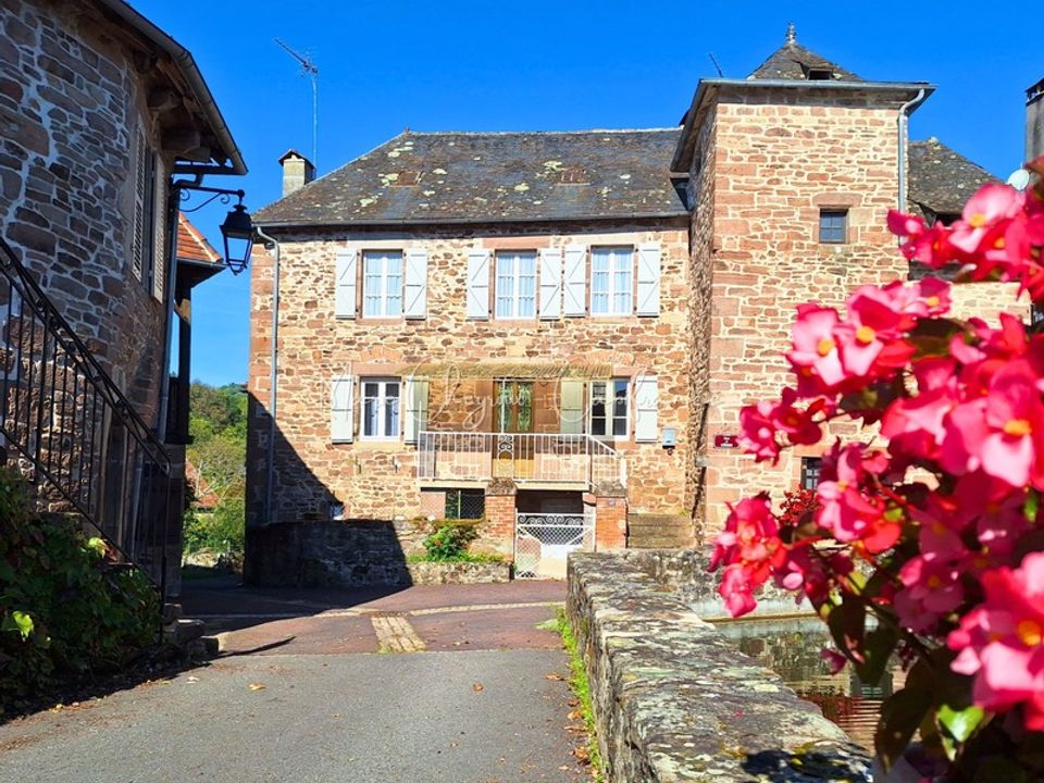 Landsbyhus i Le Pescher, Correze - foto 1