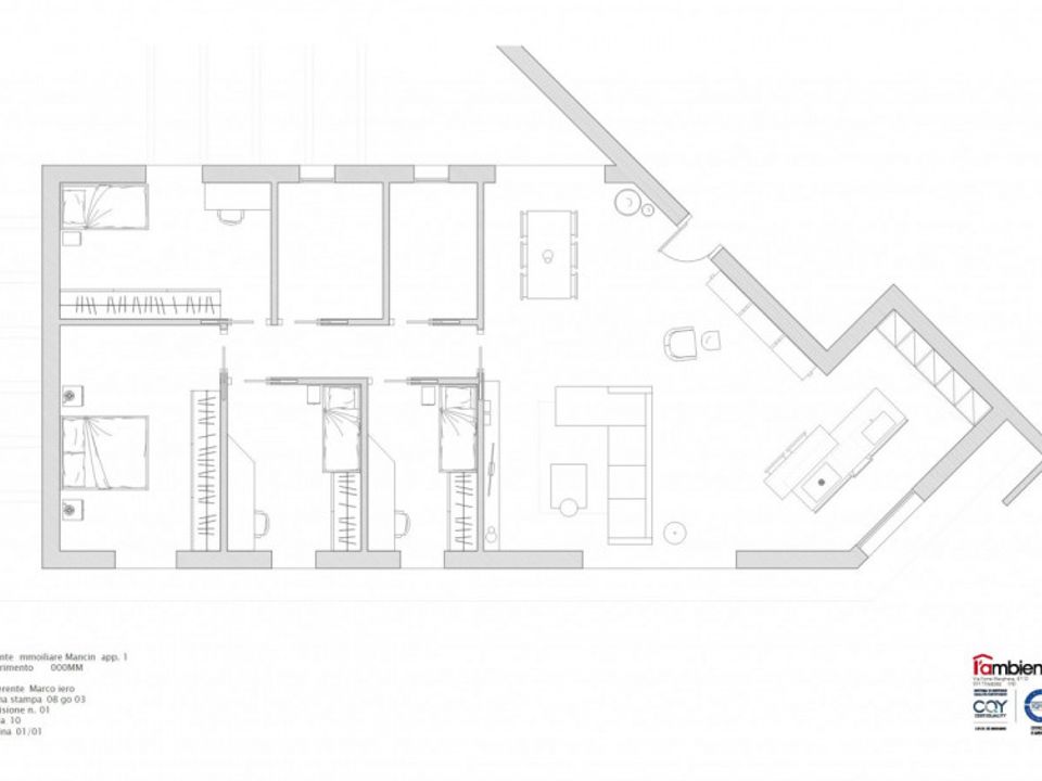 Penthouse i Camponogara, Venice - foto 5