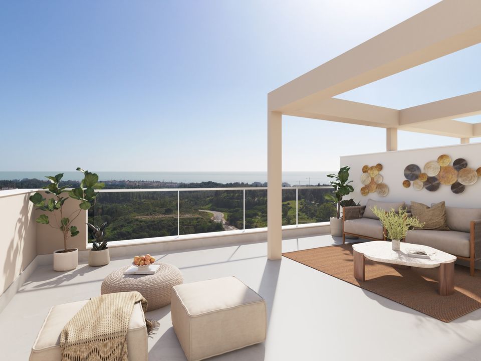 Penthouse i Mijas Costa, Malaga - foto 1