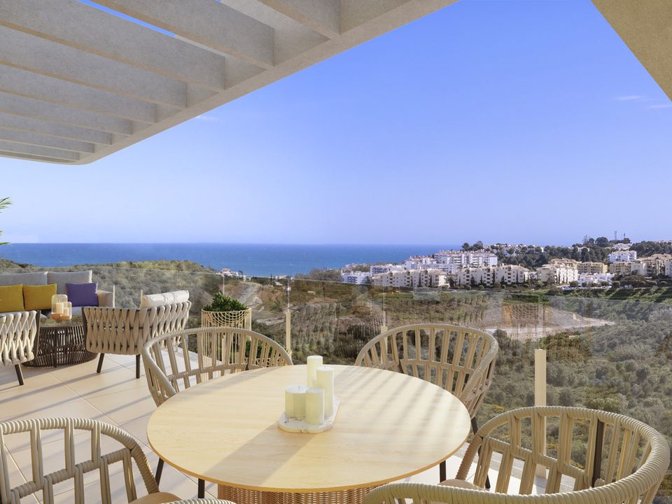 Penthouse i Mijas Costa, Malaga - foto 1