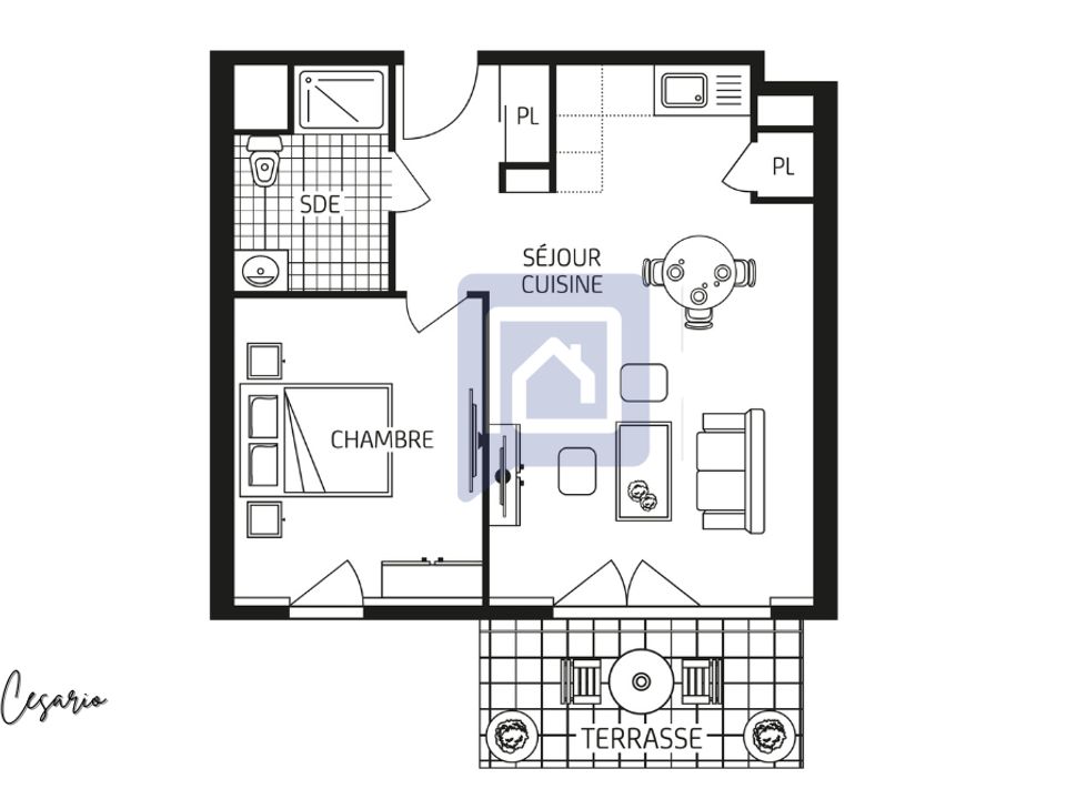 Wohnung in Quimper, Finistere - Foto 1