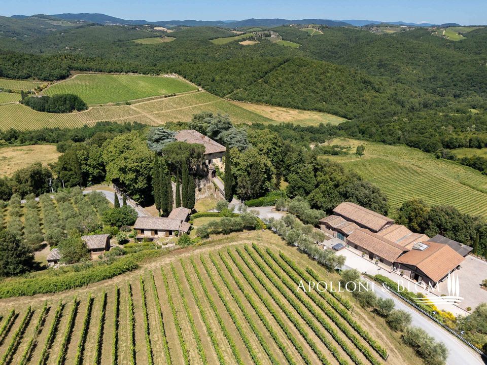 Landejendom i Castelnuovo Berardenga, Siena - foto 1