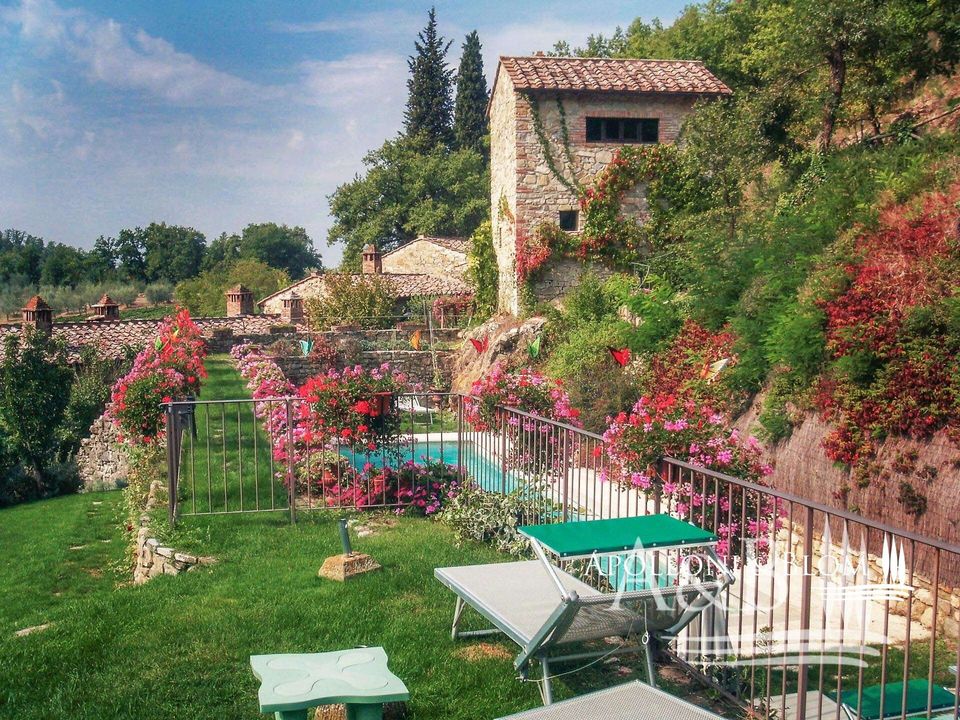 Casa de fazenda em Castellina in Chianti, Siena - foto 1