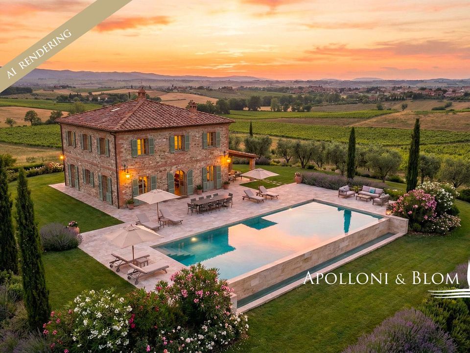 Farm hus i Montepulciano, Siena - foto 1