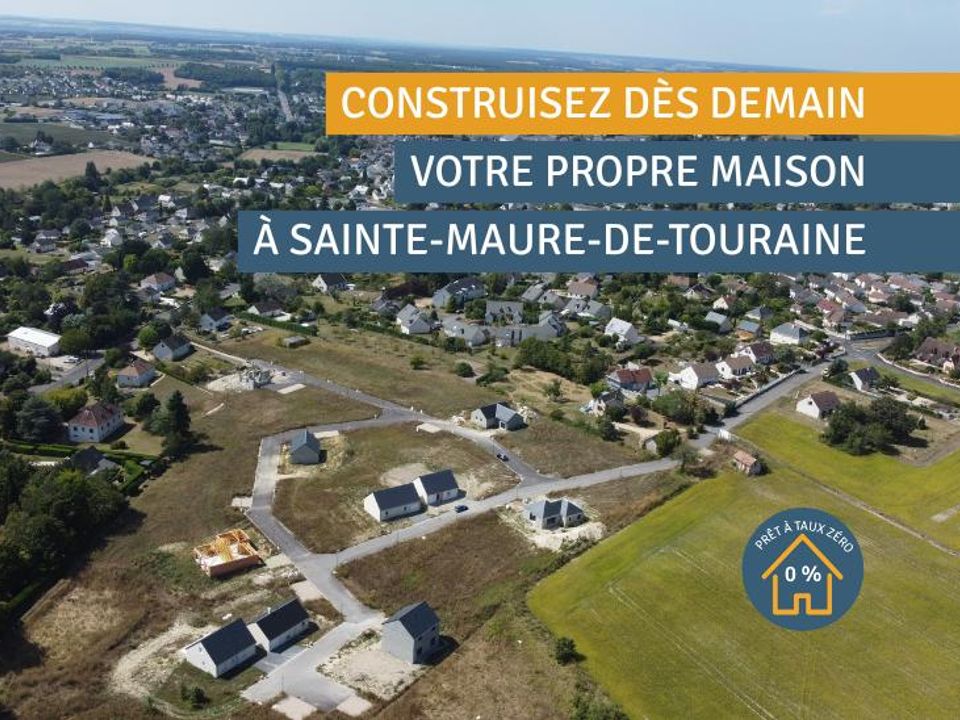 Helårsgrund i Ste.-Maure-de-Touraine, Indre-et-Loire - foto 1