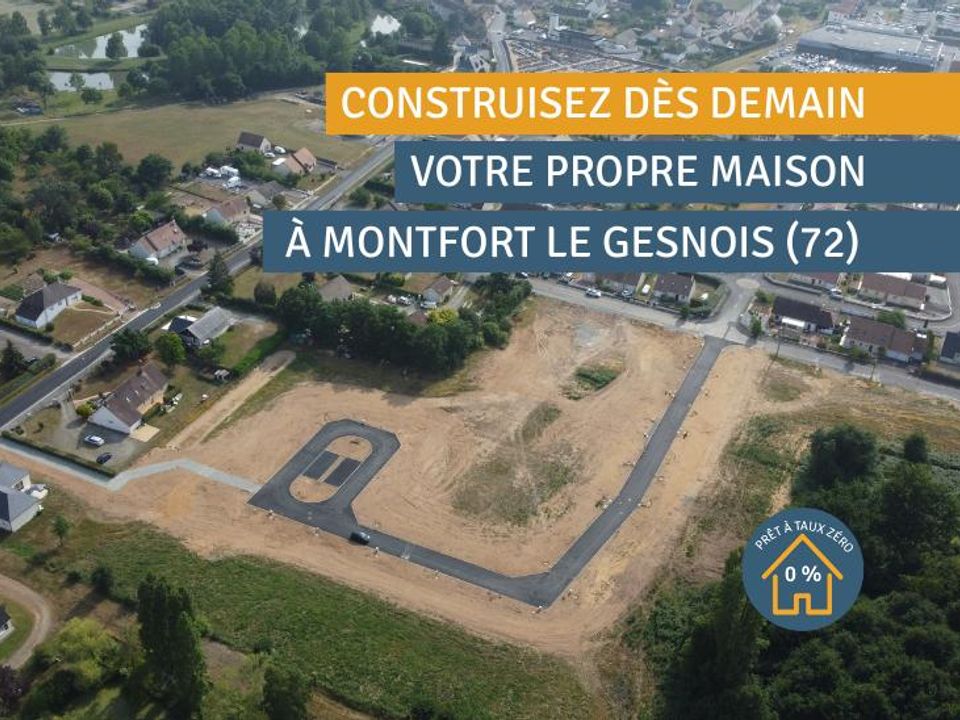 Tomt i Montfort-le-Gesnois, Sarthe - bilde 1