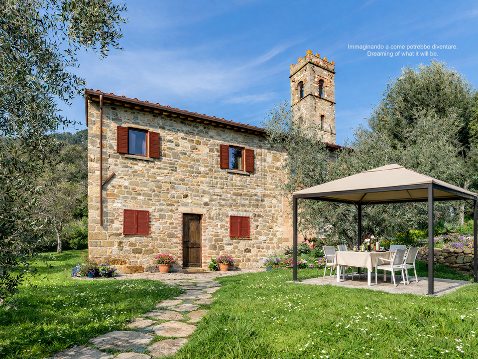 Villa i Pescaglia, Lucca - bilde 1