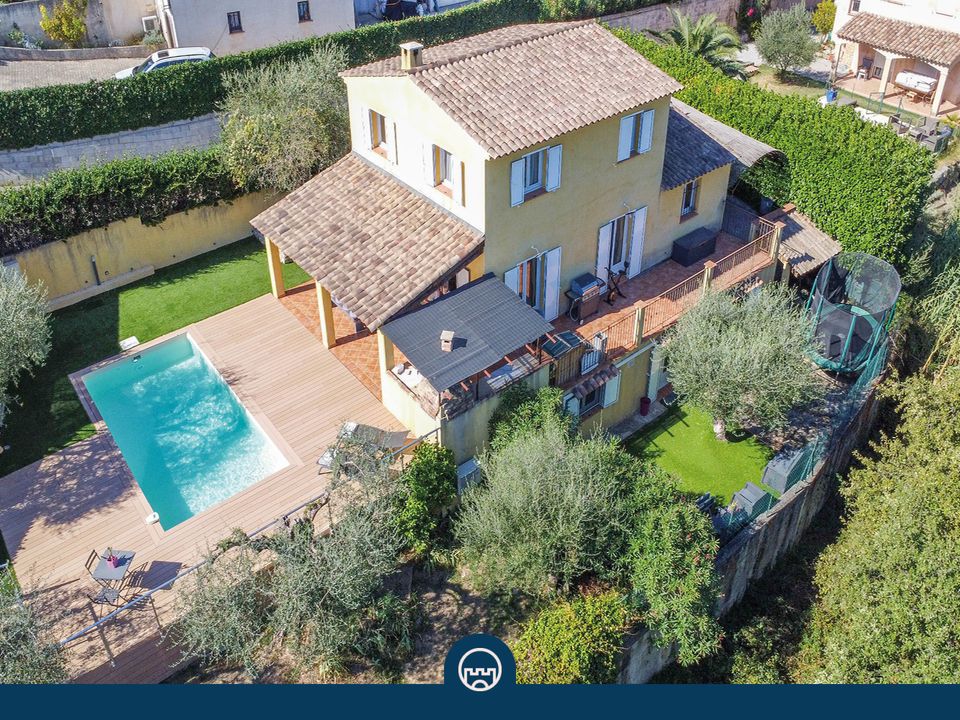 Villa i Gattières, Alpes-Maritimes - foto 1