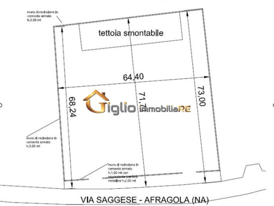 Helårsgrund i Afragola, Naples - foto 3