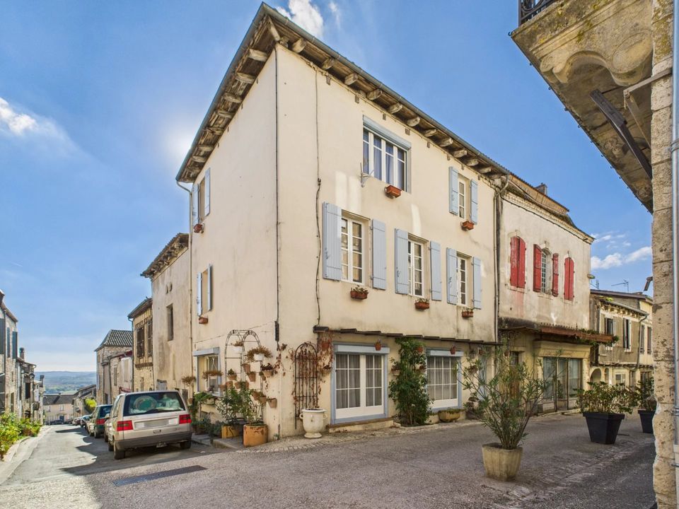 Casa de poble a Monflanquin, Lot-et-Garonne - foto 1