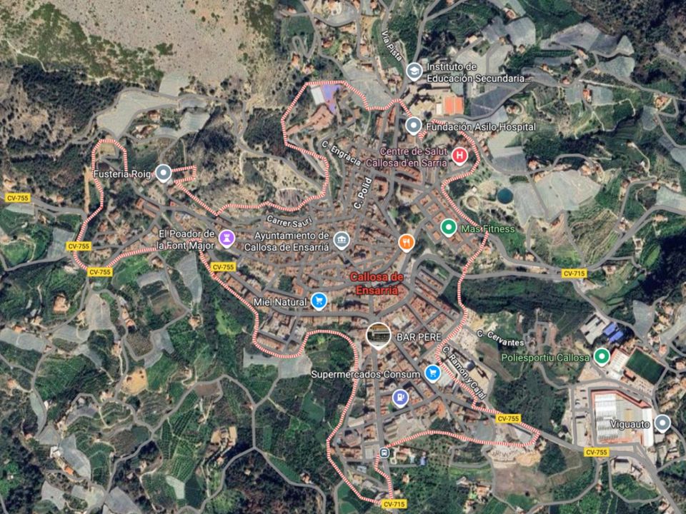 Terra a Callosa D'en Sarria, Alicante - foto 1