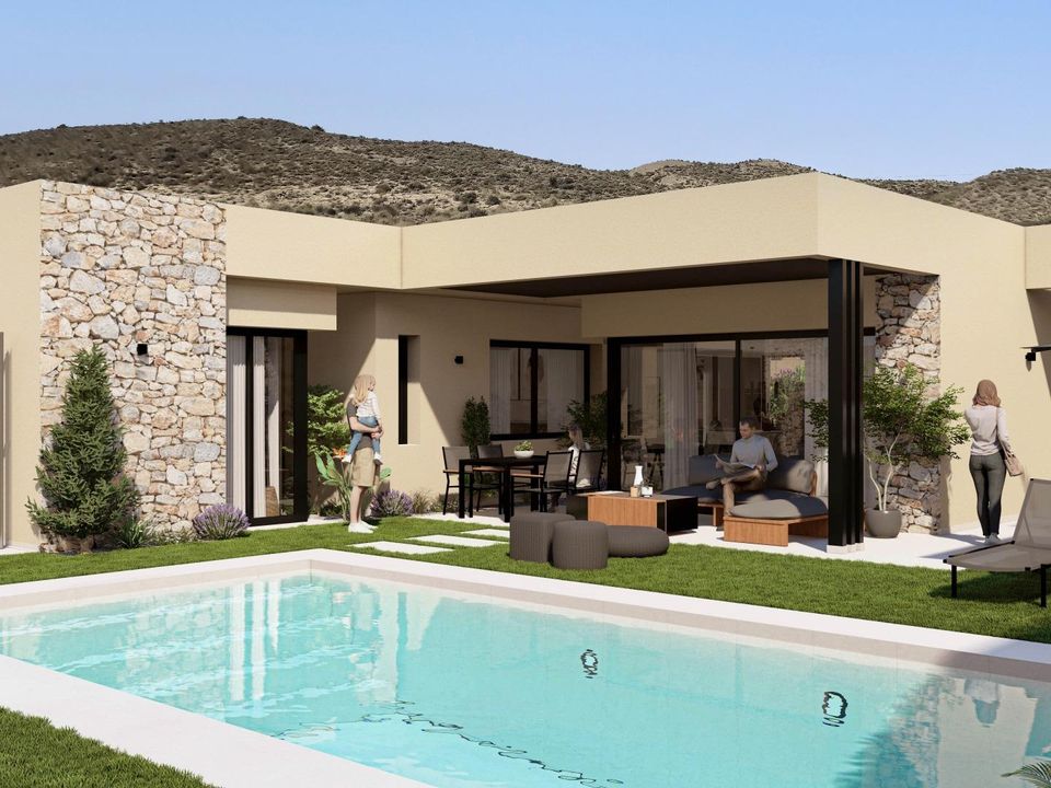 Rækkehus i Banos Y Mendigo, Murcia - foto 3