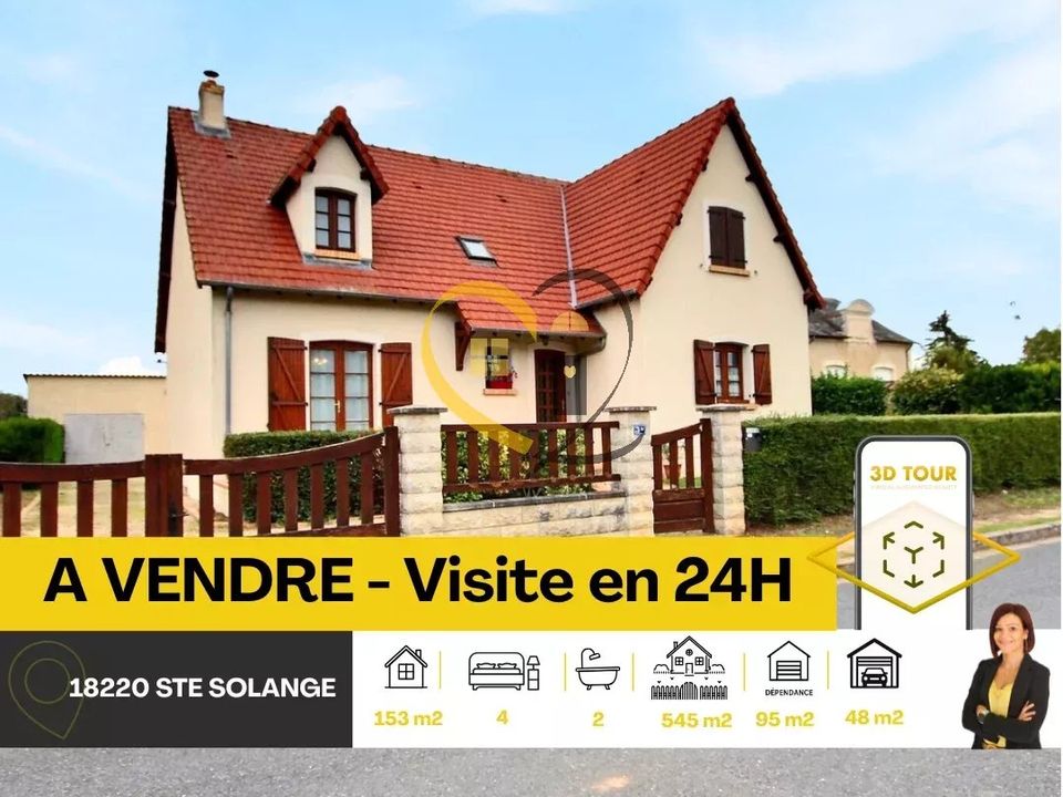 Villa i Sainte-Solange, Cher - foto 1