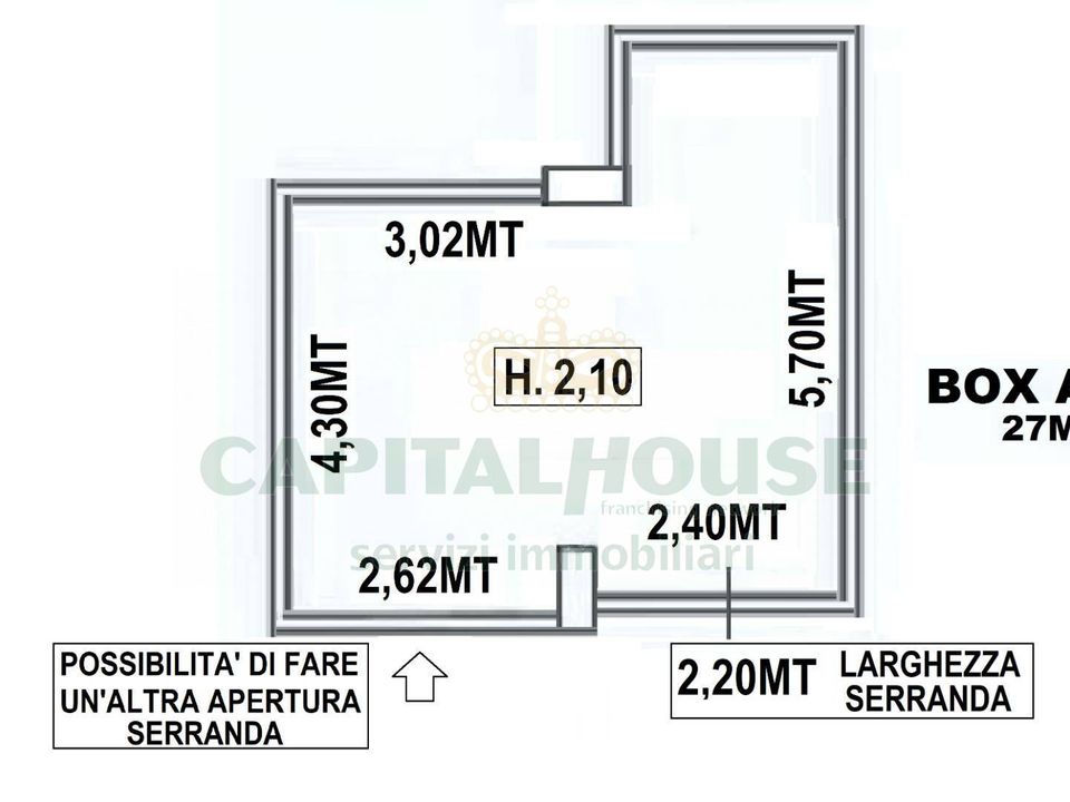 Parkeringsplads i Macerata Campania, Caserta - foto 2
