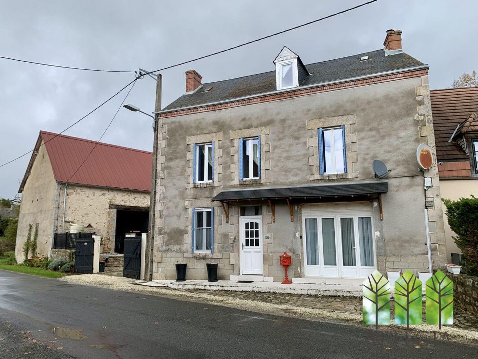 Rækkehus i St.-Silvain-sous-Toulx, Creuse - foto 1