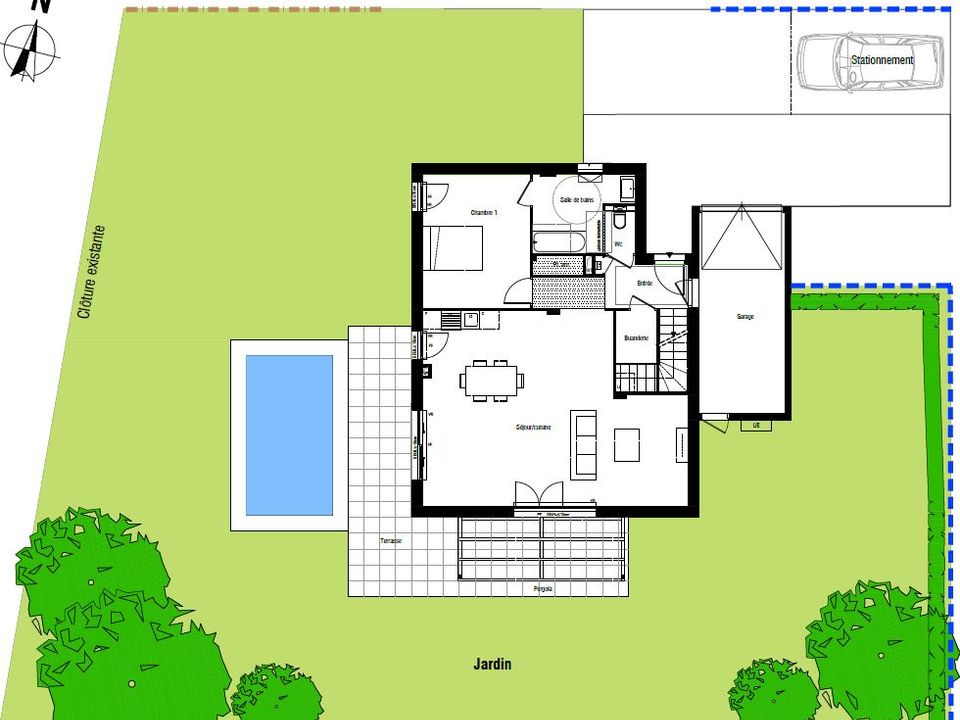 Villa i Toussieu, Rhone - foto 3