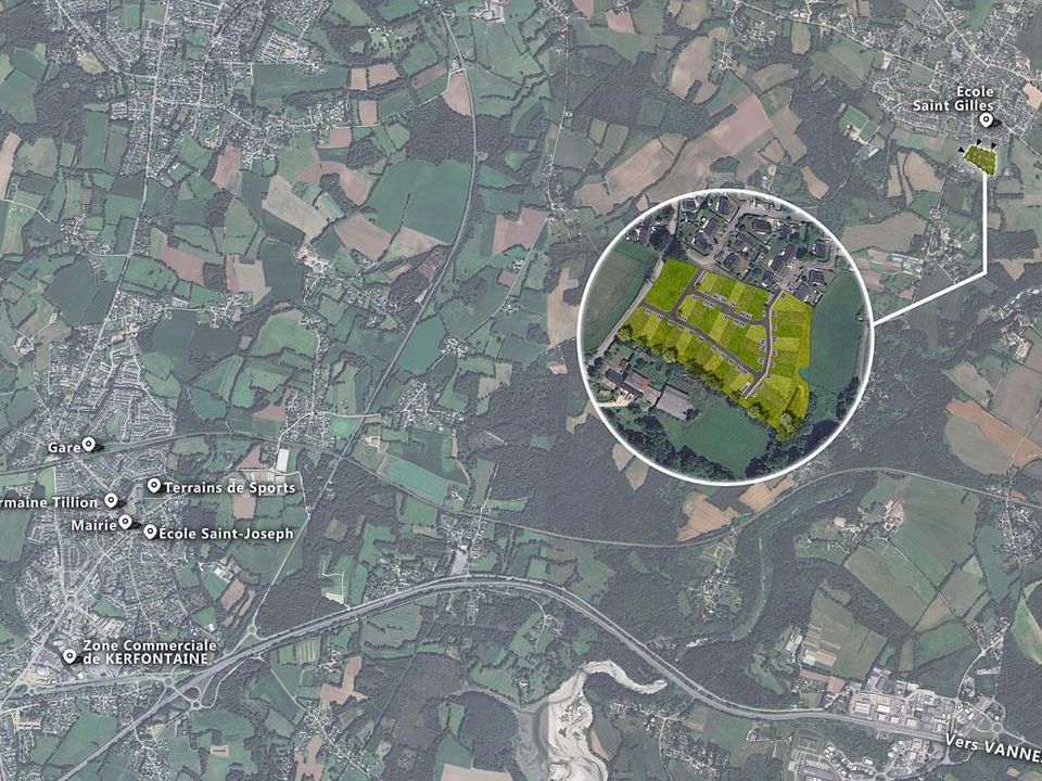 Terra em Pluneret, Morbihan - foto 1