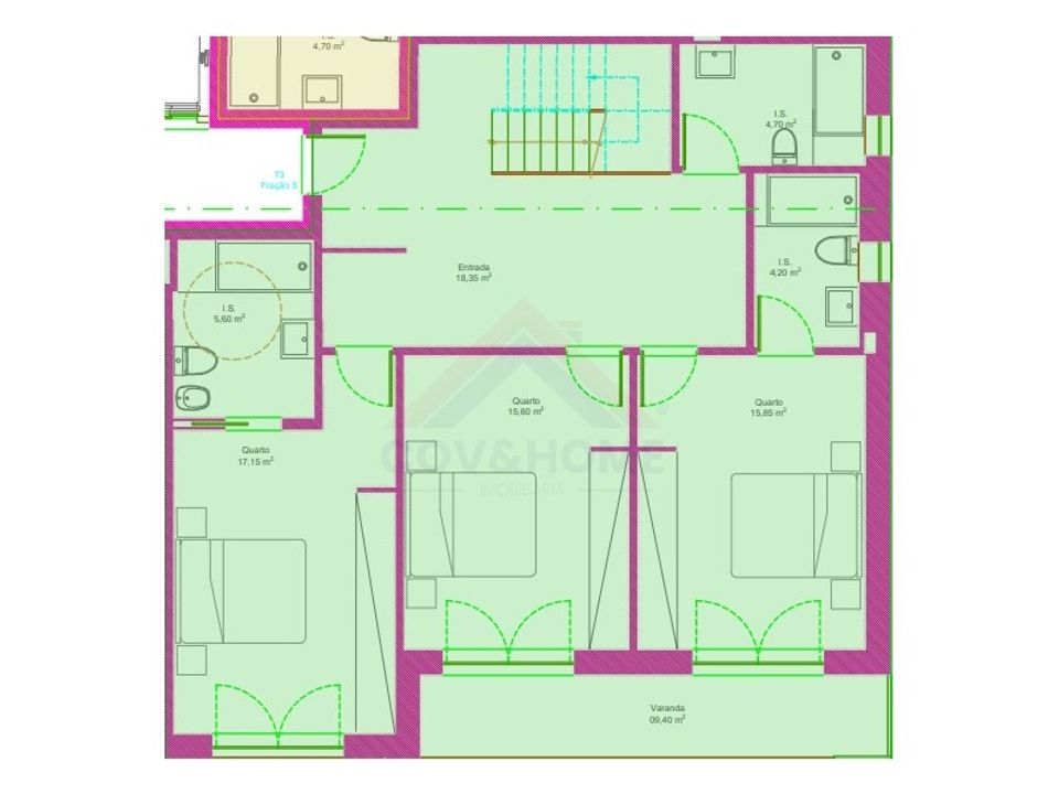 Duplex i Boidobra, Castelo Branco - foto 2
