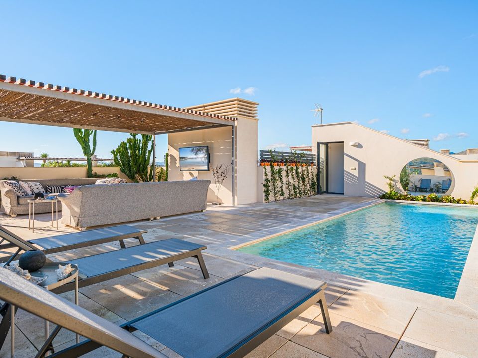 Penthouse i Port De Pollenca, Mallorca - foto 1
