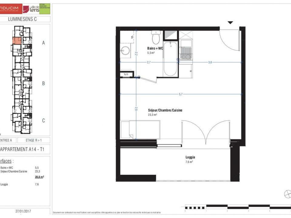 Apartament a Lens, Pas-de-Calais - foto 2