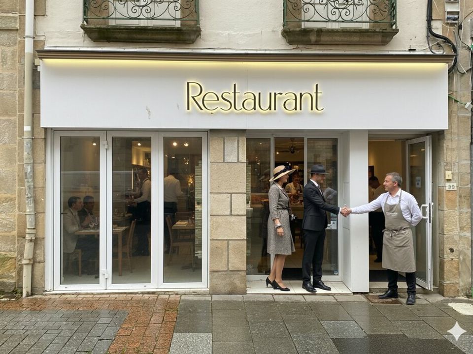 L'establiment comercial a Quimper, Finistere - foto 1