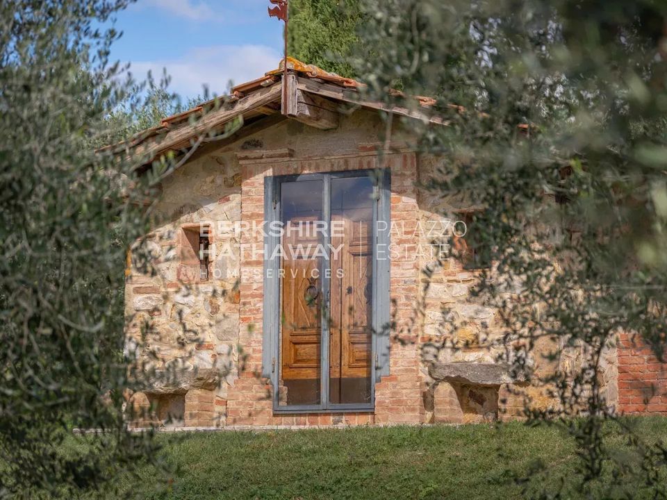 Herregård i Asciano, Siena - bilde 1