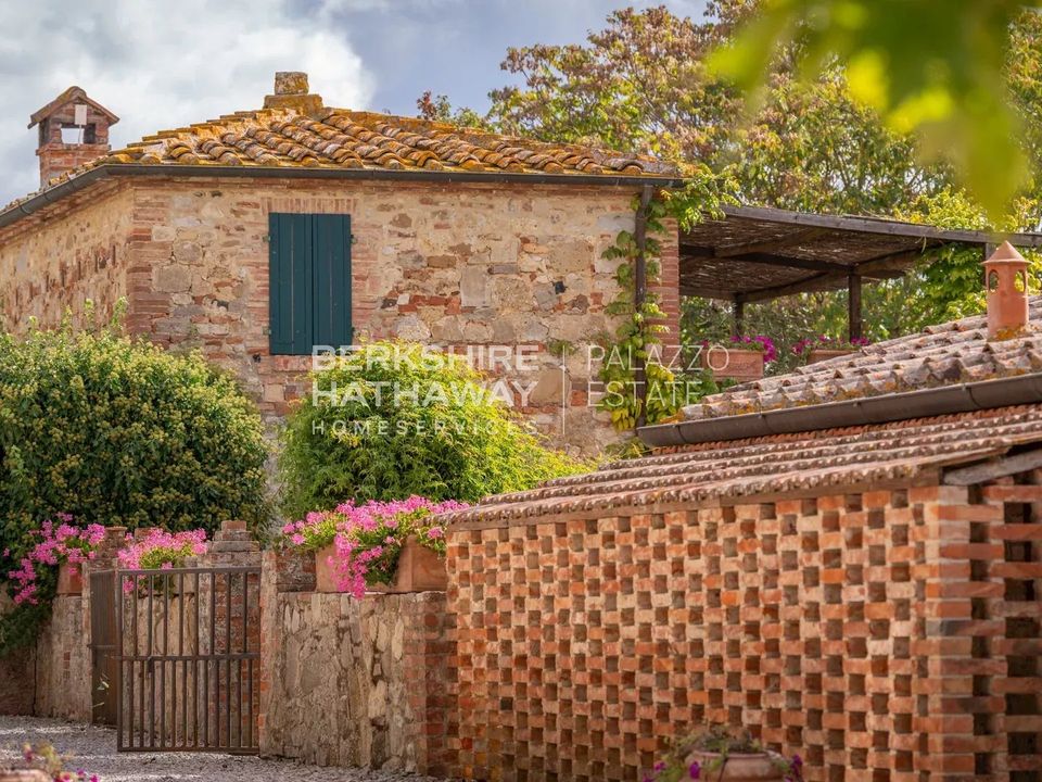 Herregård i Asciano, Siena - bilde 2
