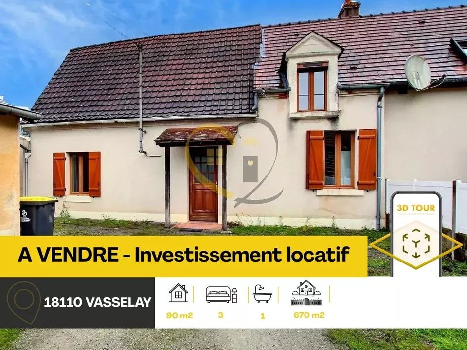 Landejendom i Vasselay, Cher - foto 1