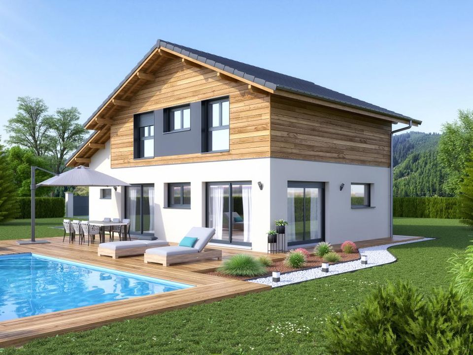Villa i La Roche-sur-Foron, Haute-Savoie - foto 1