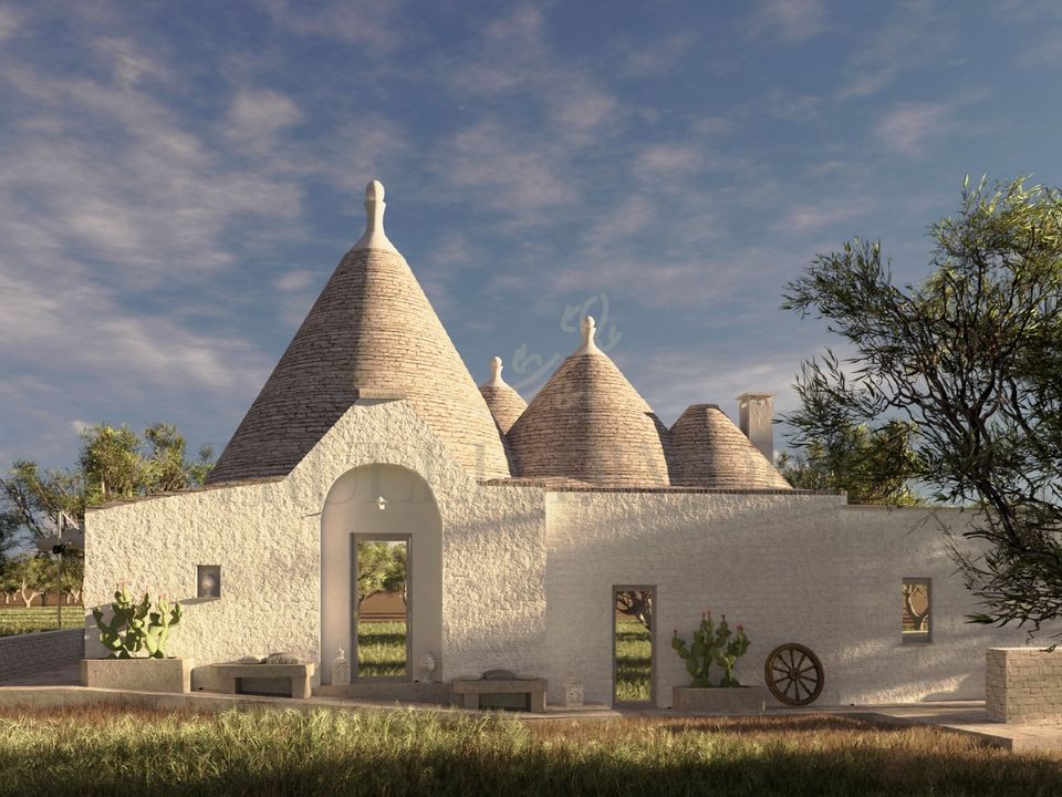Herregård i Alberobello, Bari - bilde 1