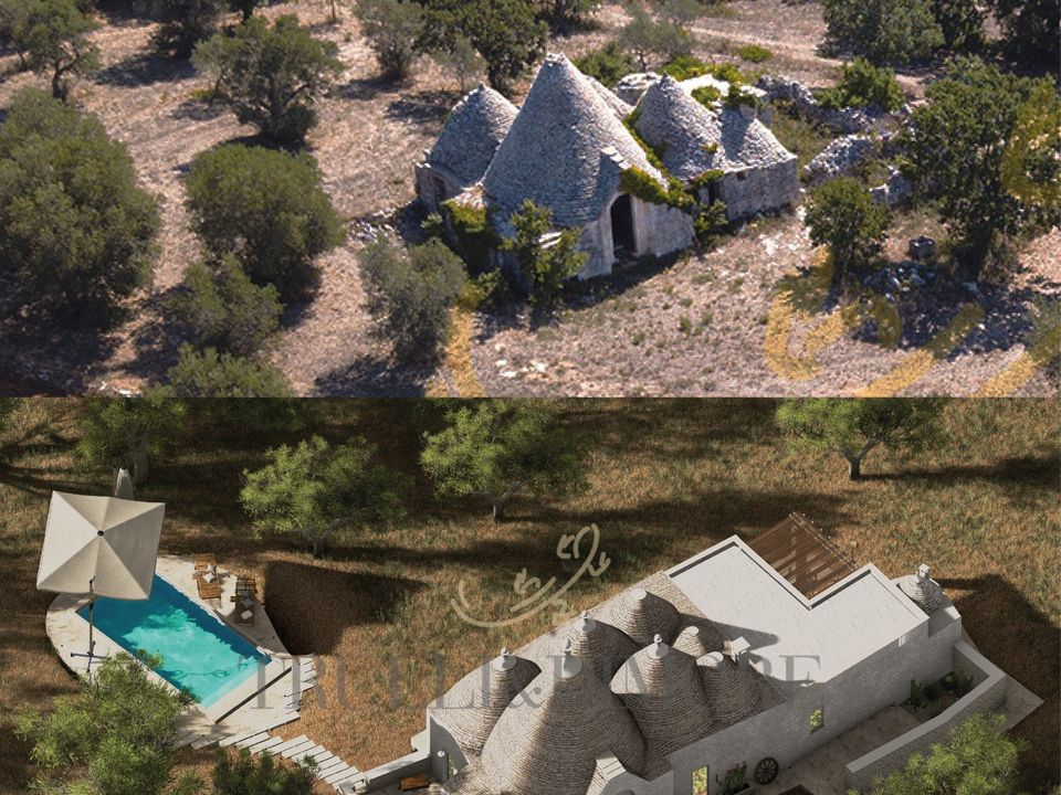Herregård i Alberobello, Bari - bilde 3