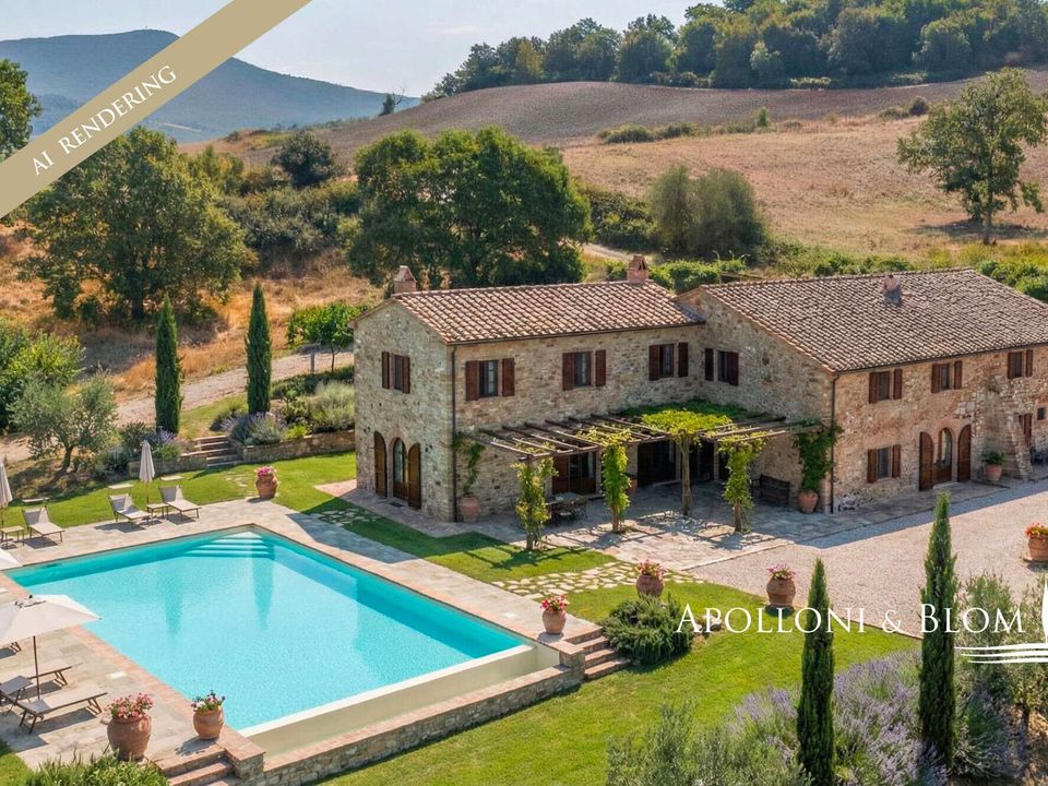Farm hus i Radicofani, Siena - foto 1