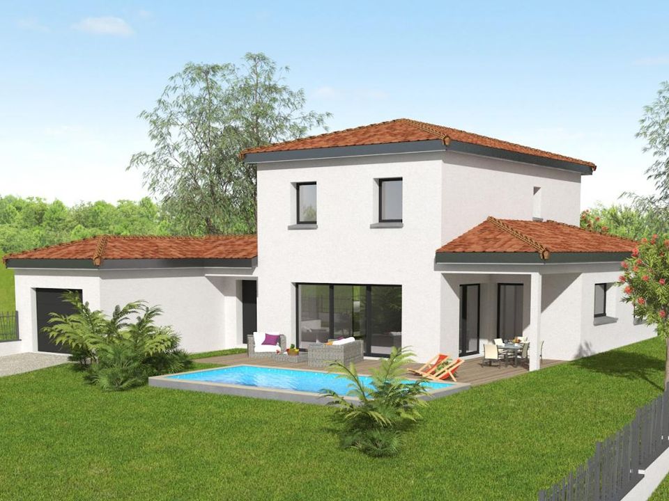 Villa i Saint-Laurent-de-Mure, Rhone - foto 1