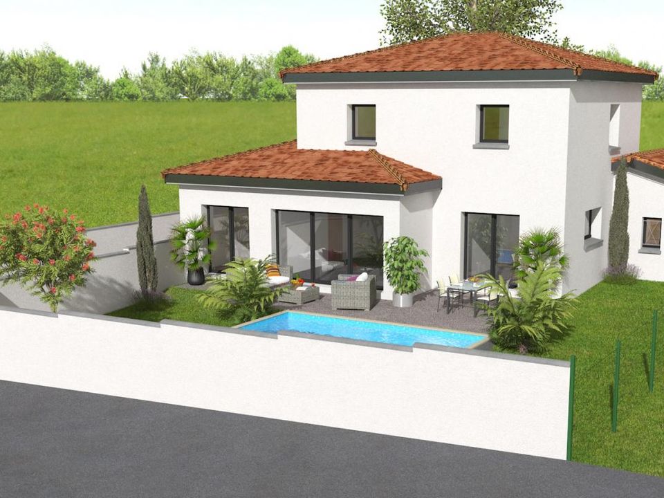 Villa i Saint-Laurent-de-Mure, Rhone - foto 3