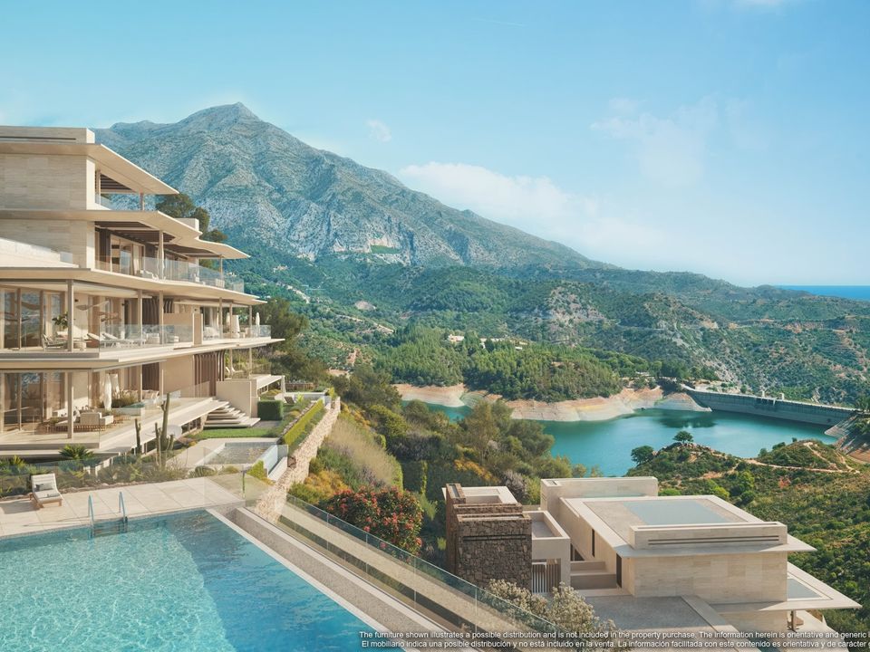 Penthouse i Benahavis, Malaga - foto 1