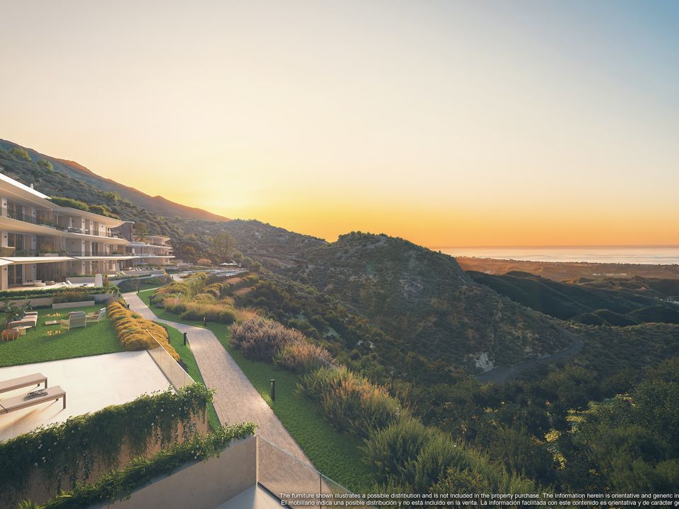 Penthouse i Benahavis, Malaga - foto 1
